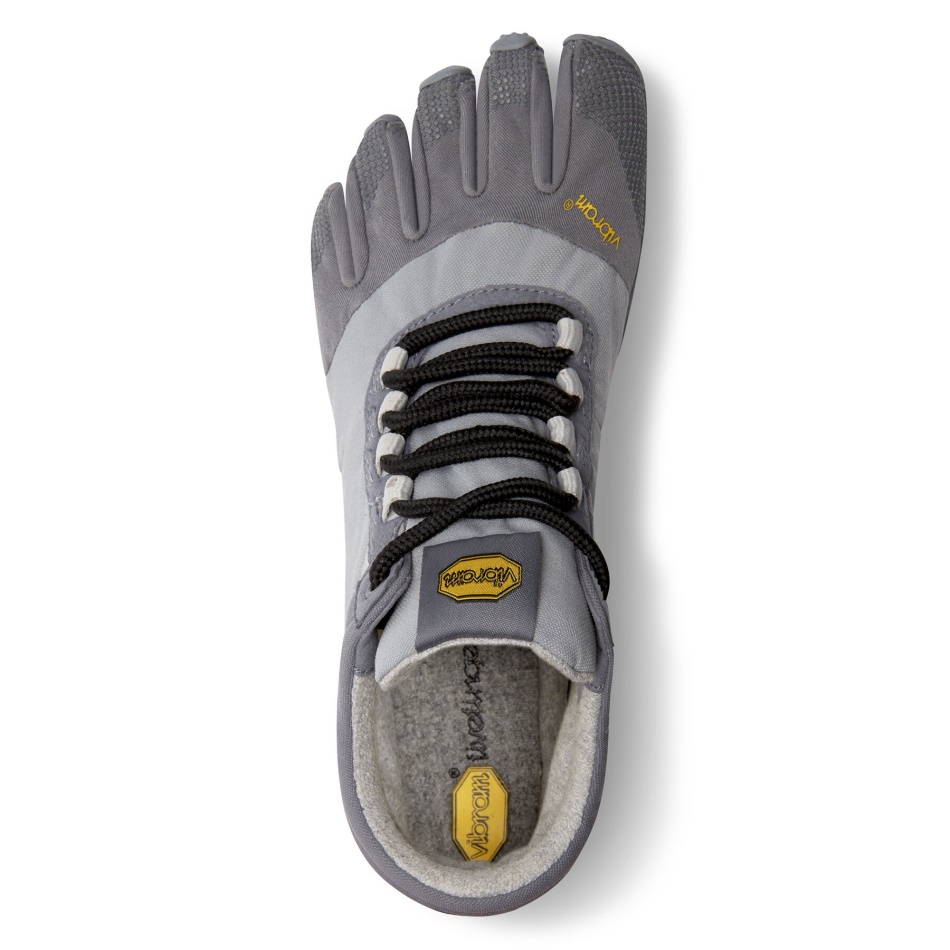 Vibram Trek Aufstieg Isoliert Grau